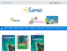 Tablet Screenshot of mysamos.gr